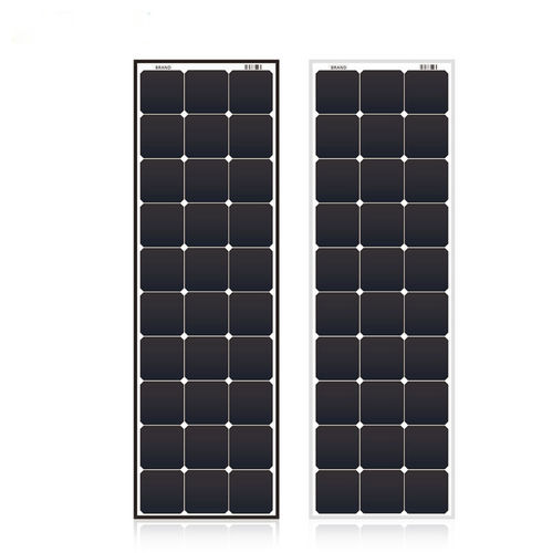 Жесткая солнечная батарея - eRigid M100w-18v - SHENZHEN AHONY POWER CO.,LTD - из монокристаллического кремния / 36 клеток / для катера