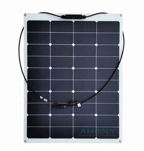 Полугибкая солнечная батарея - eGo S75w - SHENZHEN AHONY POWER CO.,LTD - из монокристаллического кремния / 40 клеток / для катера