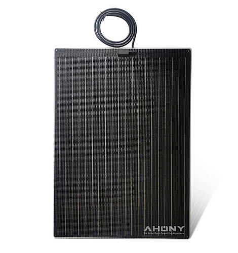 Жесткая солнечная батарея - eMarvel M130w - SHENZHEN AHONY POWER CO.,LTD - из монокристаллического кремния / 36 клеток / для катера