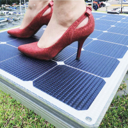 Жесткая солнечная батарея - eMarvel-240w - SHENZHEN AHONY POWER CO.,LTD - из монокристаллического кремния / 66 элементов / для катера