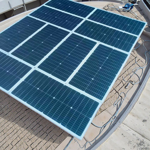 Жесткая солнечная батарея - eMarvel M60W - SHENZHEN AHONY POWER CO.,LTD - из монокристаллического кремния / 32 элемента / для катера