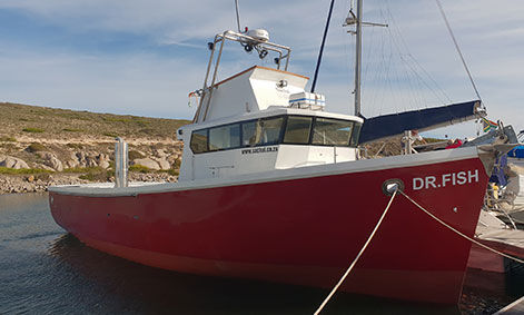 Траулер с рулевой рубкой - DR FISH - Sachal Shipyard