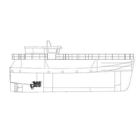 Профессиональный катер судно для ловли тунца и сельди - 078 - Sachal Shipyard - с внутренним мотором