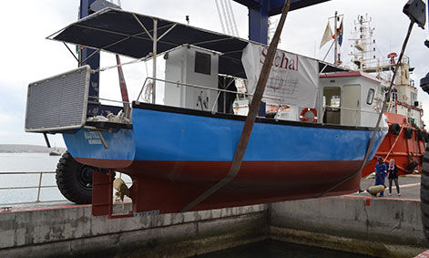 Траулер с внутренним мотором - NAUTILUS - Sachal Shipyard - с рулевой рубкой