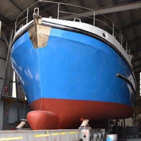 Профессиональный катер судно для ловли тунца и сельди - RIETGANS 2 - Sachal Shipyard - с внутренним мотором