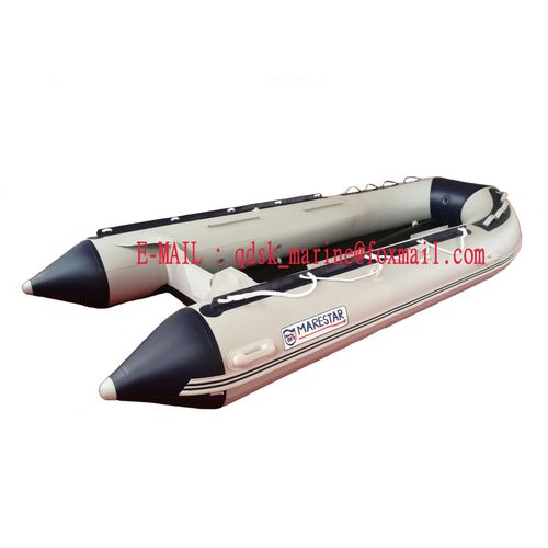 Надувная лодка c подвесным мотором - SK-420 - qingdao sk marine & equipments - складная / макс. 7 человек