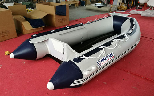 Надувная лодка c подвесным мотором - SK-390 - qingdao sk marine & equipments - складная / открытая / макс. 6 человек