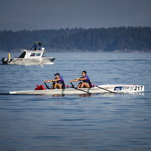 Гоночная гребная лодка - RS 2 - Rowing Sport  boats - парная двойка / без рулевого