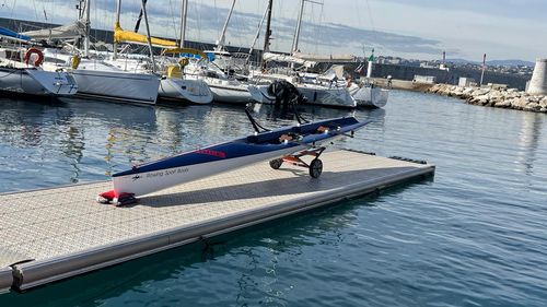 Гоночная гребная лодка - Y25 - Rowing Sport  boats - для досуга / парная двойка / без рулевого