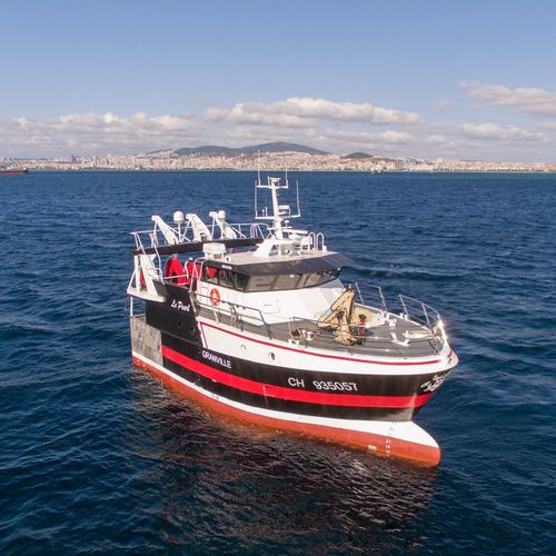 Профессиональный катер траулер - FVT160 - Nova Shipyard - с внутренним мотором / из стали