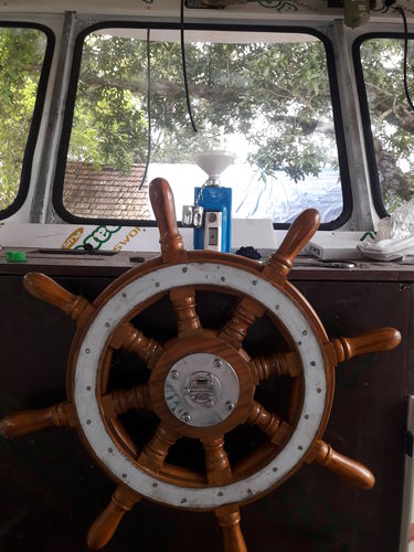 Штурвал для моторного катера из дерева - Steering Wheel - 30" - Mac-N-Hom Marine Equipments P Ltd - классический