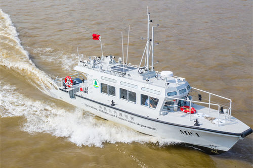 Профессиональный катер катер береговой охраны - 12 - JIANGLONG SHIPBUILDING CO., LTD. - c подвесным мотором / из алюминия