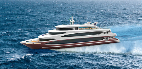 Круизный пассажирский паром - 60 - JIANGLONG SHIPBUILDING CO., LTD. - из стекловолокна / из стали