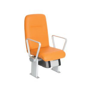 Сиденье для пассажирского судна - MOLAT - MK Seats GmbH - с подлокотниками / с высокой спинкой / 1 место