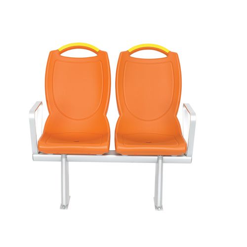 Сиденье для пассажирского судна - SILBA - MK Seats GmbH - с подлокотниками / с высокой спинкой / 2 места