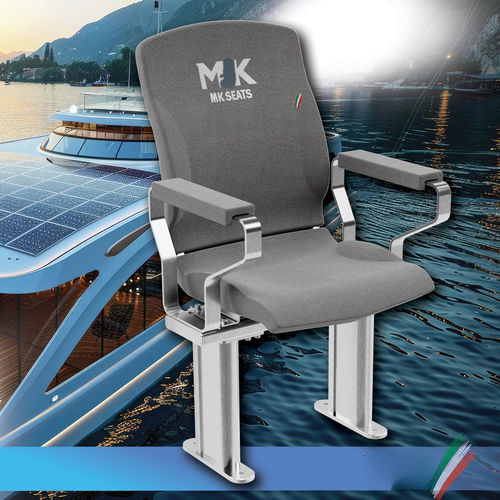 Сиденье для катера перевозки пассажиров - CAPRI 4350 - MK Seats GmbH - для судна / с подлокотниками / 1 место