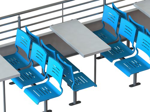 Банкетка для катера профессионального назначения - Katina  - MK Seats GmbH - для судна / 3 места / 2 места