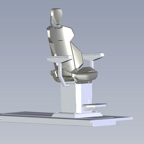 Сидение для пилота - Scorpius XXL VDE - MK Seats GmbH - для яхты / с подлокотниками / регулируемое