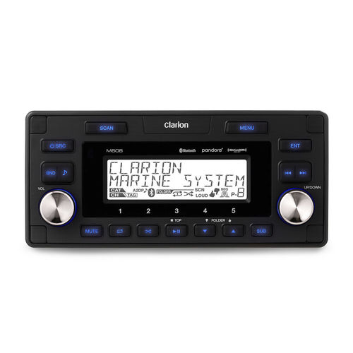 Аудиопроигрыватель AM - M608 - Clarion Marine - FM / MP3 / USB