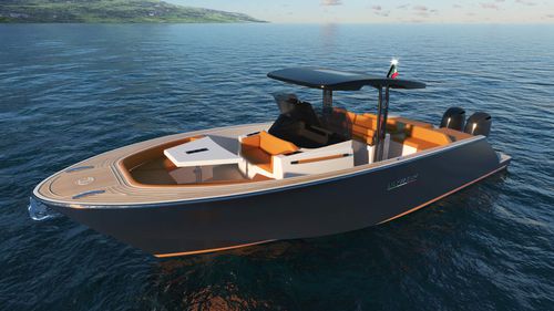 Быстроходный катер c подвесным мотором - LIPARI 31 - LILYBAEUM YACHT SRL - двухмоторный / открытый / с центральной консолью