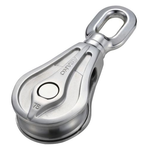 Одиночный такелажный блок - PB - ASANO GLOBAL CO. LTD. - поворотный / с вертлюжным крюком / с подшипниками