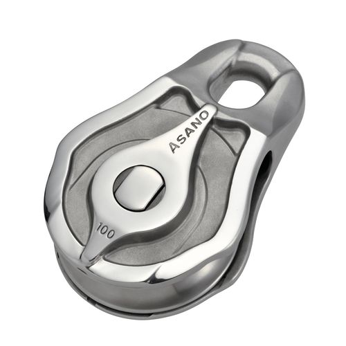 Одиночный такелажный блок - AK10362 - ASANO GLOBAL CO. LTD. - на шариковом подшипнике / трос макс.: 25 мм / для судна