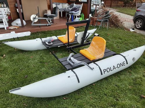 Водный велосипед 3 места - Pola-one - Enco Paweł Podolski - надувной / демонтируемый