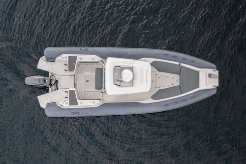 Надувная лодка c подвесным мотором - B-TEC 79 - BSC COLZANI srl - RIB / открытая / с центральной консолью