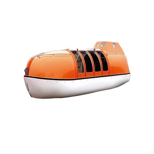 Частично закрытая спасательная шлюпка - LY70P - Zhenjiang Longyear Marine Equipment Co.,Ltd - для судна