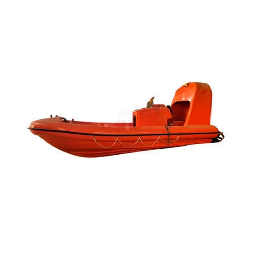 Профессиональный катер спасательное судно - LY40KR - Zhenjiang Longyear Marine Equipment Co.,Ltd - c подвесным мотором / из стеклопластика