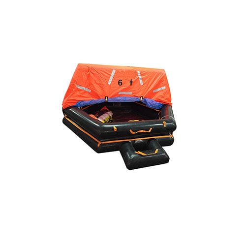 Спасательный плот для судна - A Type - Zhenjiang Longyear Marine Equipment Co.,Ltd - 6 мест / 8 мест / 10 мест