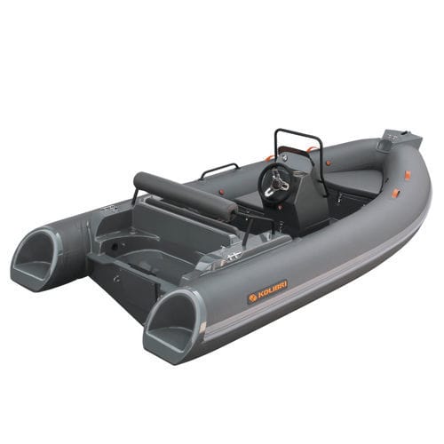 Надувная лодка c подвесным мотором - W430UT - KOLIBRI - RIB / открытая / с боковой консолью