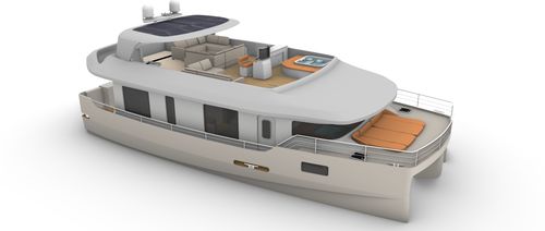 Моторная яхта катамаран - 52 - Maison Marine Yachts - круизная / с флайбриджем / пассажирская палуба