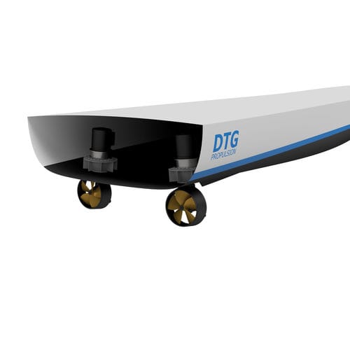 Азимутное подруливающее устройство - DA-0075..DA-2400 - DTG Propulsion BV - внешнее / для катера