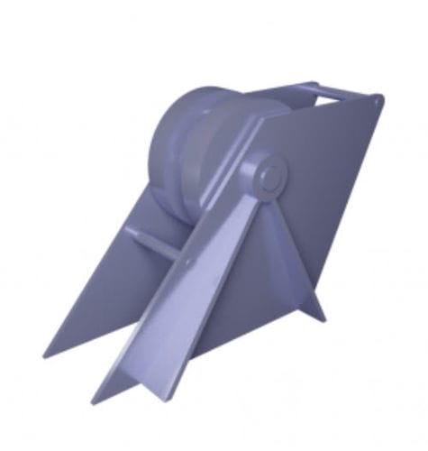 Полуклюз для судна - 9095 - United Marine Suppliers Co., LTD. (UMS) - с роликом / из нержавеющей стали