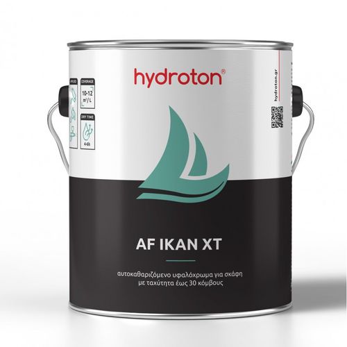 Антифоулинг для коммерческого судна - AF IKAN XT - Hydroton SA - для катера / с автошлифованием / для дерева