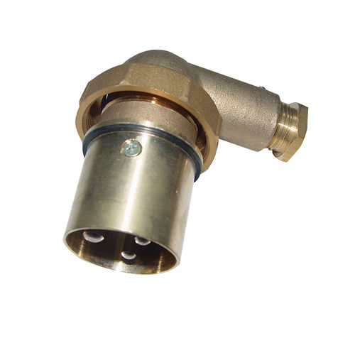 Герметичная розетка для судна - IMPA 792852 brass - Zhejiang Bozhou Marine Electric Technology Co., Ltd. - наружная резьба