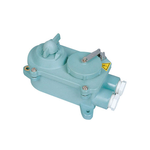 Герметичная розетка для судна - KZ-S2MR - Zhejiang Bozhou Marine Electric Technology Co., Ltd. - для катера / внутренняя резьба / с выключателем