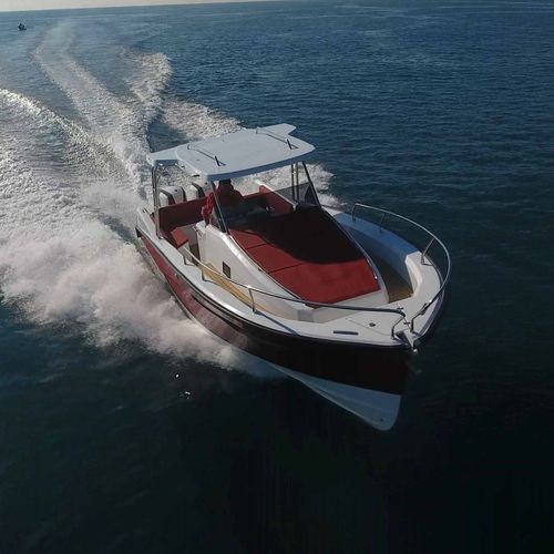 Открытый катер c подвесным мотором - 30wa Cruise - Pyxis Yachts SA - двухмоторный / с центральной консолью / круизный