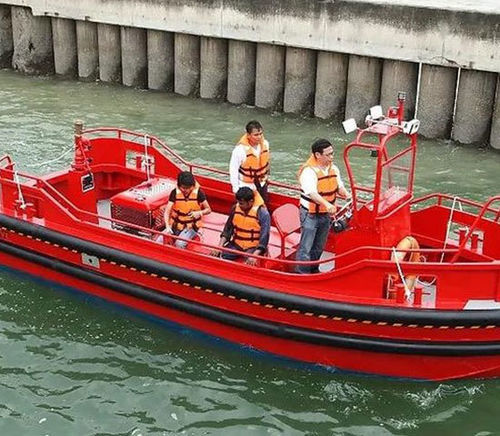 Профессиональный катер пожарный катер - CENTURION 24  - Five Aluminium Boat and Engineering Pte Ltd - с внутренним мотором / дизельный / из алюминия