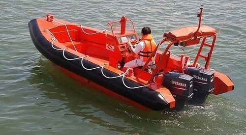 Профессиональный катер катер береговой охраны - Vigilant 20 RHB - Five Aluminium Boat and Engineering Pte Ltd - спасательное судно / c подвесным мотором / из алюминия