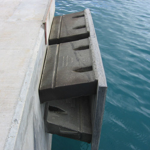 Кранец для судна - DGL series - Jerryborg Marine Machinery Co., Ltd - для понтона / прямоугольный / синий
