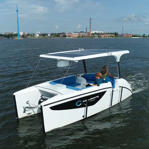 Профессиональный катер пассажирское судно - CAT 6 - Callboats - катамаран / электрический / из композита