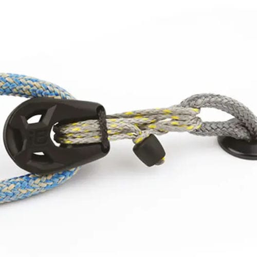 Одиночный такелажный блок - IB_S0.6 - INO-ROPE - контрпривода / с текстильным креплением / трос макс.: 8 мм