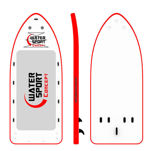 Надувная гигантская SUP-доска - Mega - WATERSPORT CONCEPT - универсальная / для начинающих / для взрослых