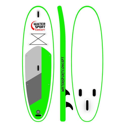 Надувная SUP-доска - GREEN 10'6 - WATERSPORT CONCEPT - прогулочная / для спокойной воды / для йоги