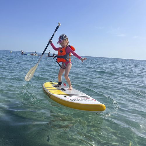 Надувная SUP-доска - YELLOW 7'5 - WATERSPORT CONCEPT - универсальная / для начинающих / среднего размера