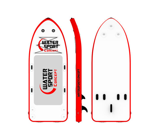 Надувная гигантская SUP-доска - WATERSPORT CONCEPT - универсальная / для начинающих / для детей