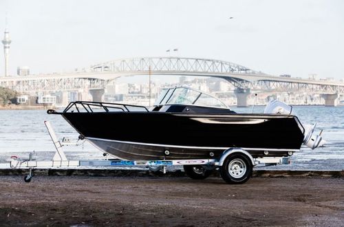 Ботик c подвесным мотором - PIONEER 500 - Qingdao Allheart Marine Co., Ltd. - открытый / с двойной консолью / макс. 5 человек