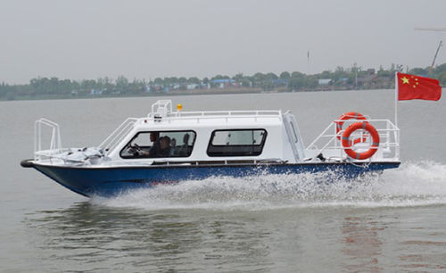 Профессиональный катер десантный катер - HARE 700 - Qingdao Allheart Marine Co., Ltd. - c подвесным мотором / из алюминия